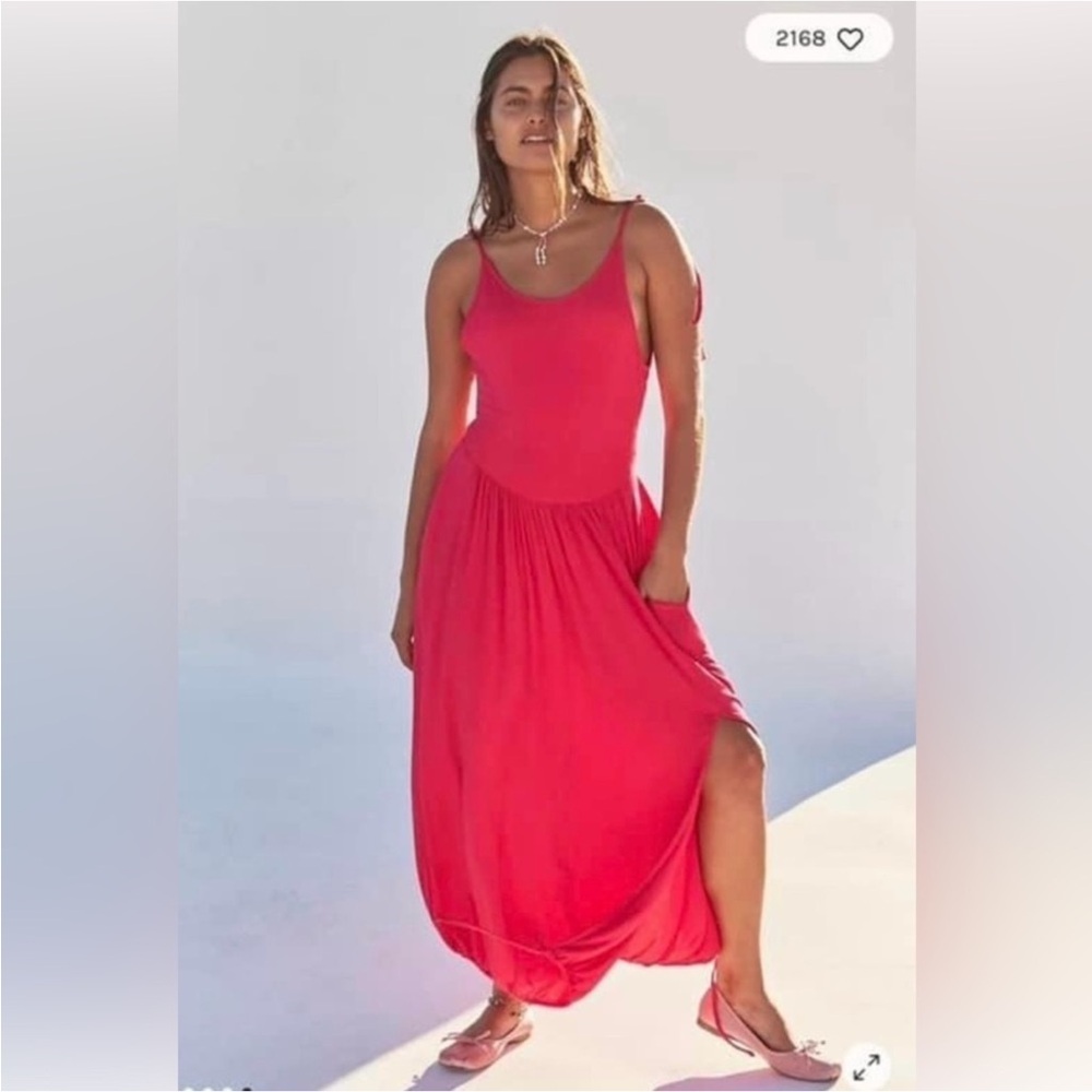 FREE PEOPLE Prina Midi Dress